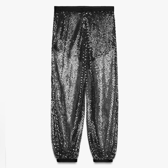ZW COLLECTION SEQUIN BALLOON PANTS - Picture 14 of 15